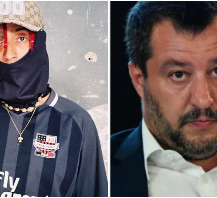 Quarta Repubblica, Salvini replica a Ghali: “Quando il Milan ha segnato mi ha urlato fascista, assassino. Lui e Jake La Furia si facciano una tisana”