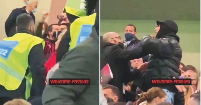 Ghali-Salvini, litigio a San Siro Il leader leghista: “Io insultato”