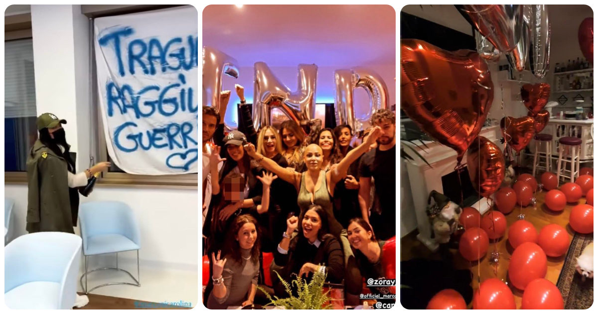 Carolina Marconi ha finito la chemioterapia. Lacrime di gioia per la festa a sorpresa: “Sei una guerriera”