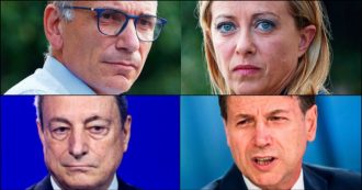 Copertina di Sondaggi, cresce il gradimento per Draghi e governo: è al 60,4%. Partiti: il M5s (15%) supera la Lega (14,7), Fratelli d’Italia avanti a tutti