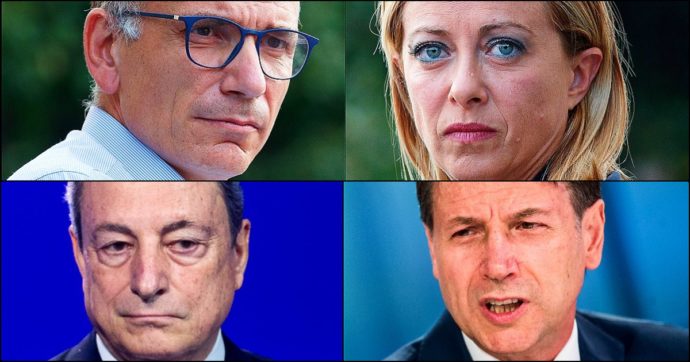 Sondaggi, cresce il gradimento per Draghi e governo: è al 60,4%. Partiti: il M5s (15%) supera la Lega (14,7), Fratelli d’Italia avanti a tutti
