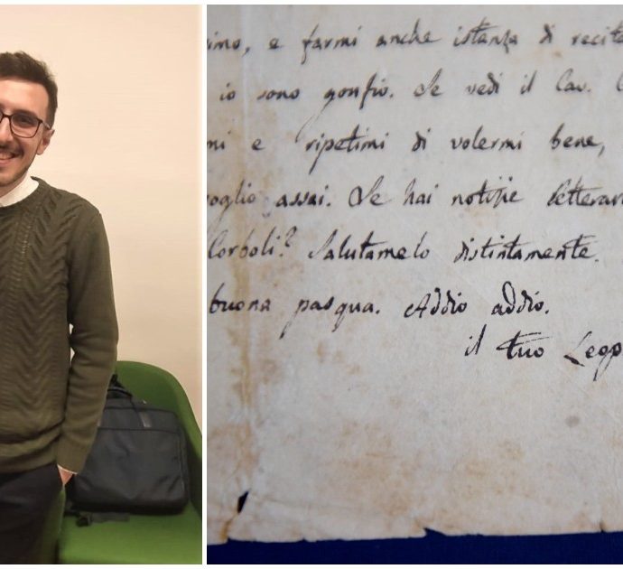 Giacomo Leopardi 2.0, il poeta diventa digitale grazie a un dottorando di Macerata: “Da Firenze a Cambridge così ho catalogato circa 6000 pagine”