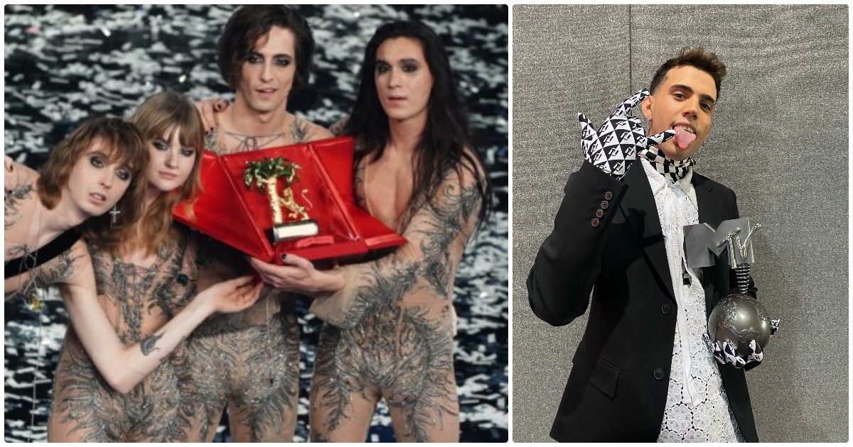 Mtv Ema 2021, i Maneskin primi italiani nella storia a ottenere tre nomination. E Aka7even vince il “Best Italian Act”