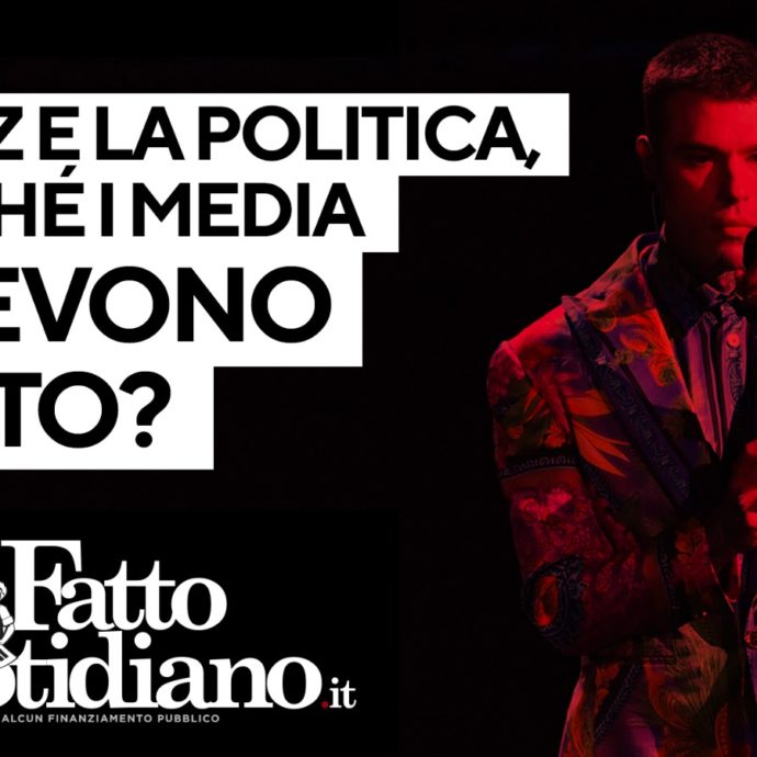 Fedez e la politica, perché i media si bevono tutto? Il commento in diretta di Peter Gomez