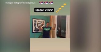 Copertina di La Serbia si qualifica per i mondiali in Qatar: Djkovic impazzisce di gioia in albergo. Ecco la sua reazione – Video