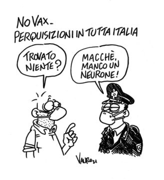 Copertina di La vignetta di Vauro