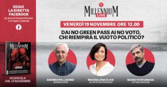 Dai No green pass ai No voto, chi riempirà il vuoto politico? Rivedi la diretta con Maddalena Oliva e Andrea Palladino