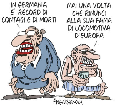 Copertina di La vignetta di Franzaroli