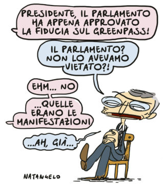 Copertina di La vignetta di Natangelo