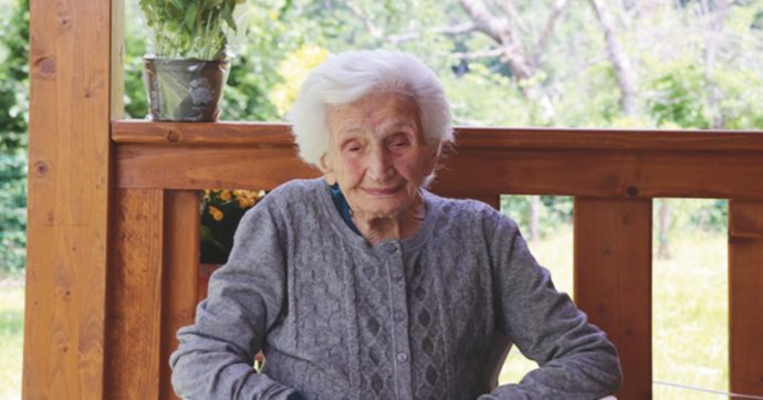 Addio Nonna Peppina simbolo del terremoto