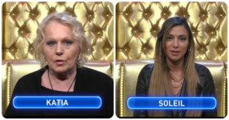 Copertina di Grande Fratello Vip, Katia Ricciarelli insulta pesantemente Soleil Sorge e il web insorge: “Deve essere espulsa”