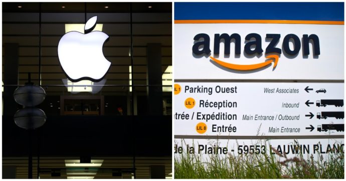 Amazon e Apple multate dall’Antitrust per 200 milioni: “Limitavano l’accesso dei rivenditori alla piattaforma”. La replica: “Faremo ricorso”