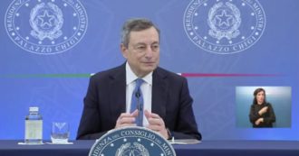 Super Green pass, Draghi: “Divergenze nella maggioranza? Governo compatto importante per ricucire contrapposizione tra vaccinati e non”