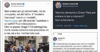 Copertina di Salvini digerisce tutto, anche i suoi proclami