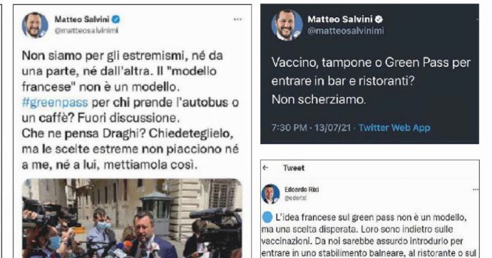 Salvini digerisce tutto, anche i suoi proclami