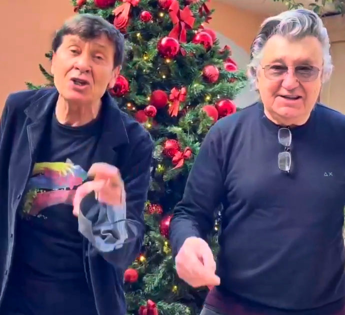 Gianni Morandi e Bobby Solo improvvisano un duetto. Enrico Mentana: “Ragazzi, avete un futuro” – Video