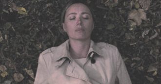 Copertina di “Beginning”, esordio di Dea Kulumbegashvili su una donna maltrattata