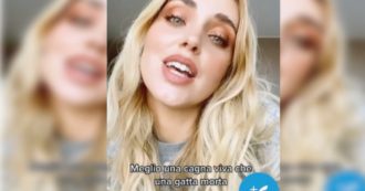 Chiara Ferragni: “Meglio cagna viva che gatta morta”. Poi cancella i post