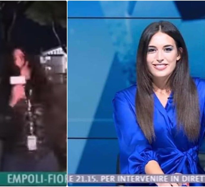 Greta Beccaglia, è indagato per violenza sessuale il tifoso 45enne che ha molestato la giornalista in diretta tv