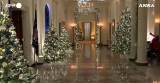 Copertina di Natale alla Casa Bianca, Joe e Jill Biden rivelano le decorazioni della residenza: ecco il tema scelto dalla coppia presidenziale – Video