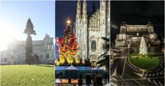 Copertina di Natale, quanto costano (e chi paga) gli alberi delle grandi città? Dai 2 milioni dei privati a Milano, ai 170mila euro pubblici di Roma. E a Napoli c’è il bando Ue