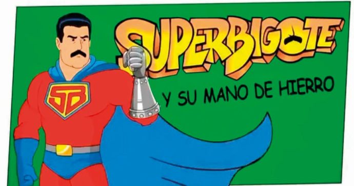 Copertina di “Super Bigote”: Maduro si trasforma in fumetto e combatte contro Trump
