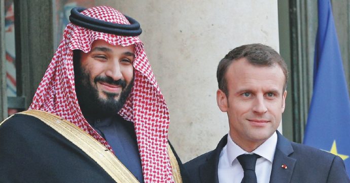 Copertina di Macron da Mbs a Dubai “si ingolfa” con i sauditi