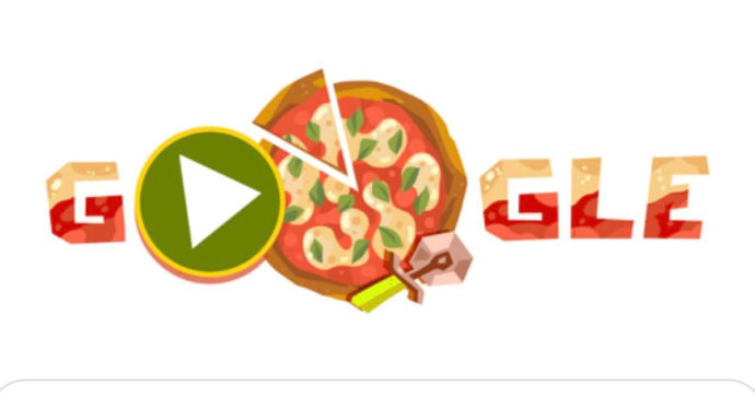 Il Doodle di Google oggi è dedicato alla pizza: ecco perché e come si gioca