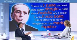 Copertina di Per Conte “Berlusconi ha fatto anche molte cose buone nelle istituzioni. Ma per il suo conflitto di interessi non è nel dna del M5s” – Il video a La7