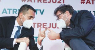 Copertina di La festa neo-dc della Meloni parte con Di Maio e Giorgetti