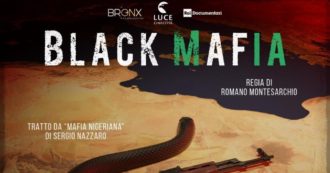 Copertina di Black Mafia, il primo documentario sul fenomeno della mafia nigeriana in Italia