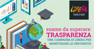 Copertina di Giornata internazionale contro la Corruzione, Libera lancia una campagna per monitorare la trasparenza nelle università italiane