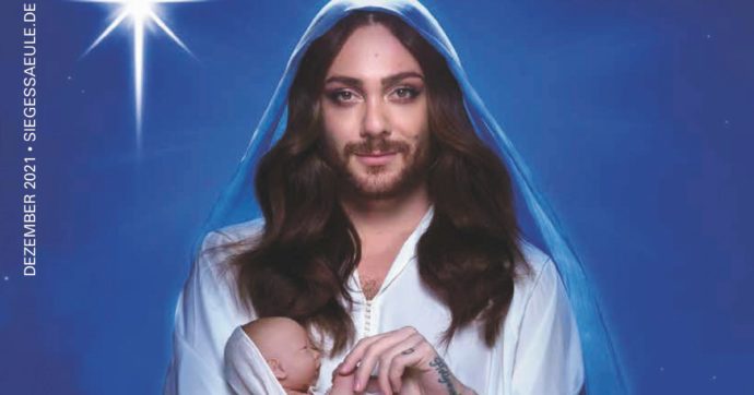 Copertina di Madonna con la barba. “Vergognoso insulto”