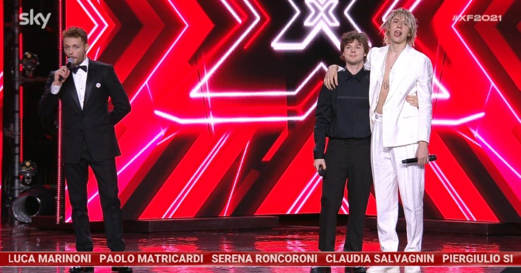 X Factor 2021, trionfa Baltimora: il momento della proclamazione del vincitore – Video