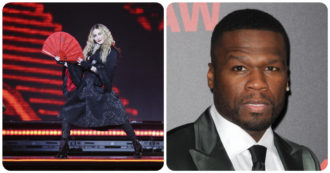 Copertina di 50 Cent deride Madonna per le foto in lingerie, lei replica: “Falso e geloso. Hai provato ad umiliarmi ma non mi offendo. Non ti ritengo così elevato a livello umano”