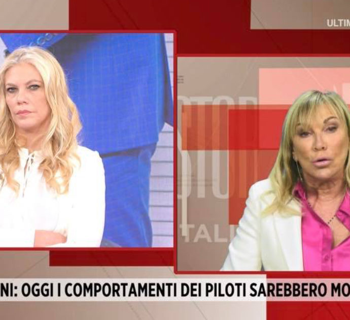 Storie Italiane, Claudia Peroni rivela: “Palpeggiata da Berger e Alesi mentre li intervistavo, erano abituati a scherzare”. Eleonora Daniele reagisce così