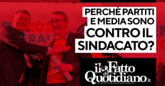 Copertina di Sciopero generale, perché tutti i partiti e i media contro il sindacato? Il commento in diretta con Peter Gomez