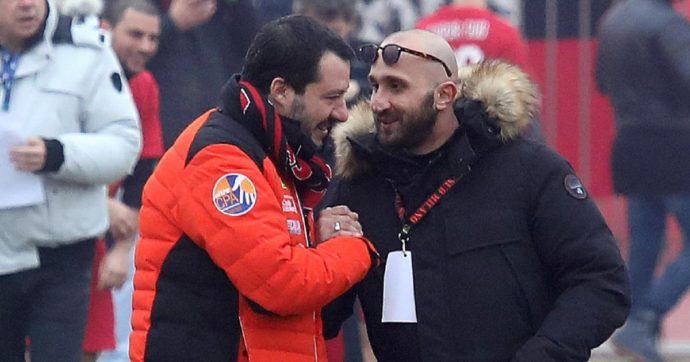 In cella l’ultrà “amico” di Salvini