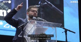 Copertina di Gabriel Boric vince le elezioni in Cile: “Non possiamo più avere un Presidente che dichiara guerra al suo stesso popolo” – Video