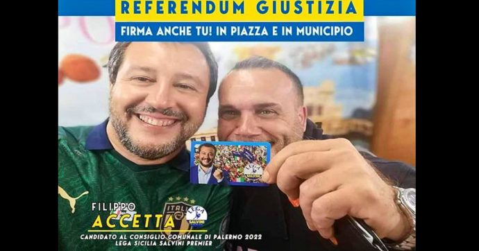 Falsi vaccini Covid a Palermo per 100 euro, fermato il leader No Vax Accetta: la foto con Salvini, si proponeva come candidato della Lega