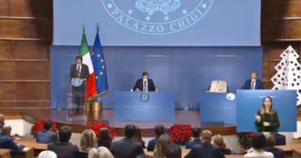 Copertina di Governo, la conferenza stampa di fine anno di Mario Draghi: segui la diretta