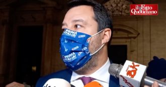 Quirinale, Salvini: “Draghi deve restare premier? Assolutamente sì. Se togli casella più importante di questo governo, del doman non c’è certezza”