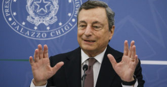 The spread revises after more than a year, 140. Draghi's theorem falters: 