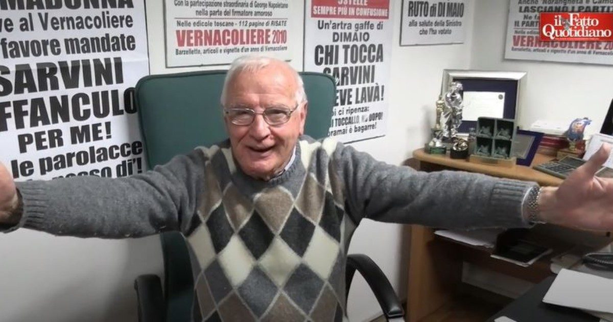 Il Vernacoliere e i suoi 40 anni: “Noi ci siamo salvati, ma la satira non sta bene: i giornali fanno i lobbisti dei partiti e condizionano chi legge” – GALLERY