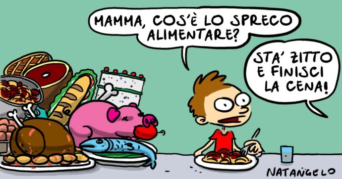 Spreco alimentare, sorpresa: con oltre 270 milioni di tonnellate di cibo buttato l’Italia è la peggiore in Europa negli ultimi vent’anni