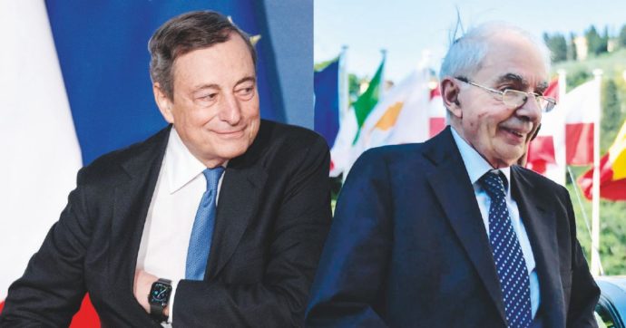 Draghi sfida i partiti per far “bruciare” Amato