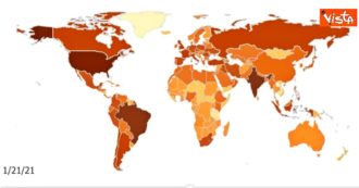Covid, l’evoluzione della pandemia del mondo da gennaio 2020 a oggi: la videoanimazione della John Hopkins University