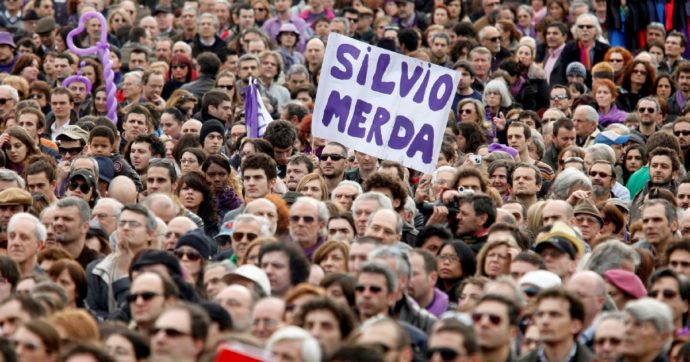 Ritorna in piazza il Popolo Viola contro il Caimano versione Quirinale