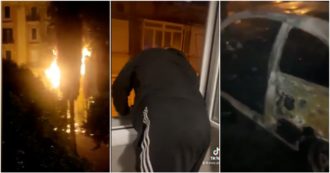 Copertina di Napoli, sui social i video degli eccessi della notte di Capodanno tra oggetti lanciati dalle finestre, auto in fiamme e colpi di pistola per strada
