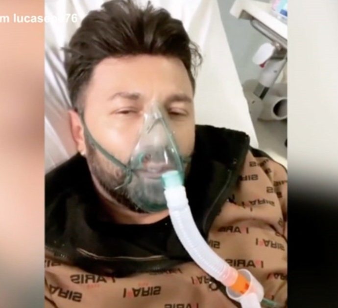 Covid, nuovo video di Luca Sepe dopo il ricovero: “Ho una brutta polmonite ma stamattina mi sento un po’ meglio”